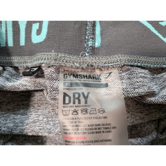 Gymshark Flex Dry Leggings Heather Gray Charcoal Size XS - Picture 5 of 5